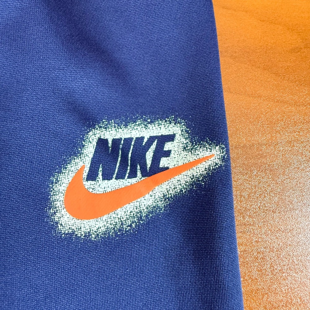 Nike Boys 2-Piece Tracksuit Set Midnight‎ Navy Orange 86M510-U90 Size 4 NEW - Picture 8 of 10